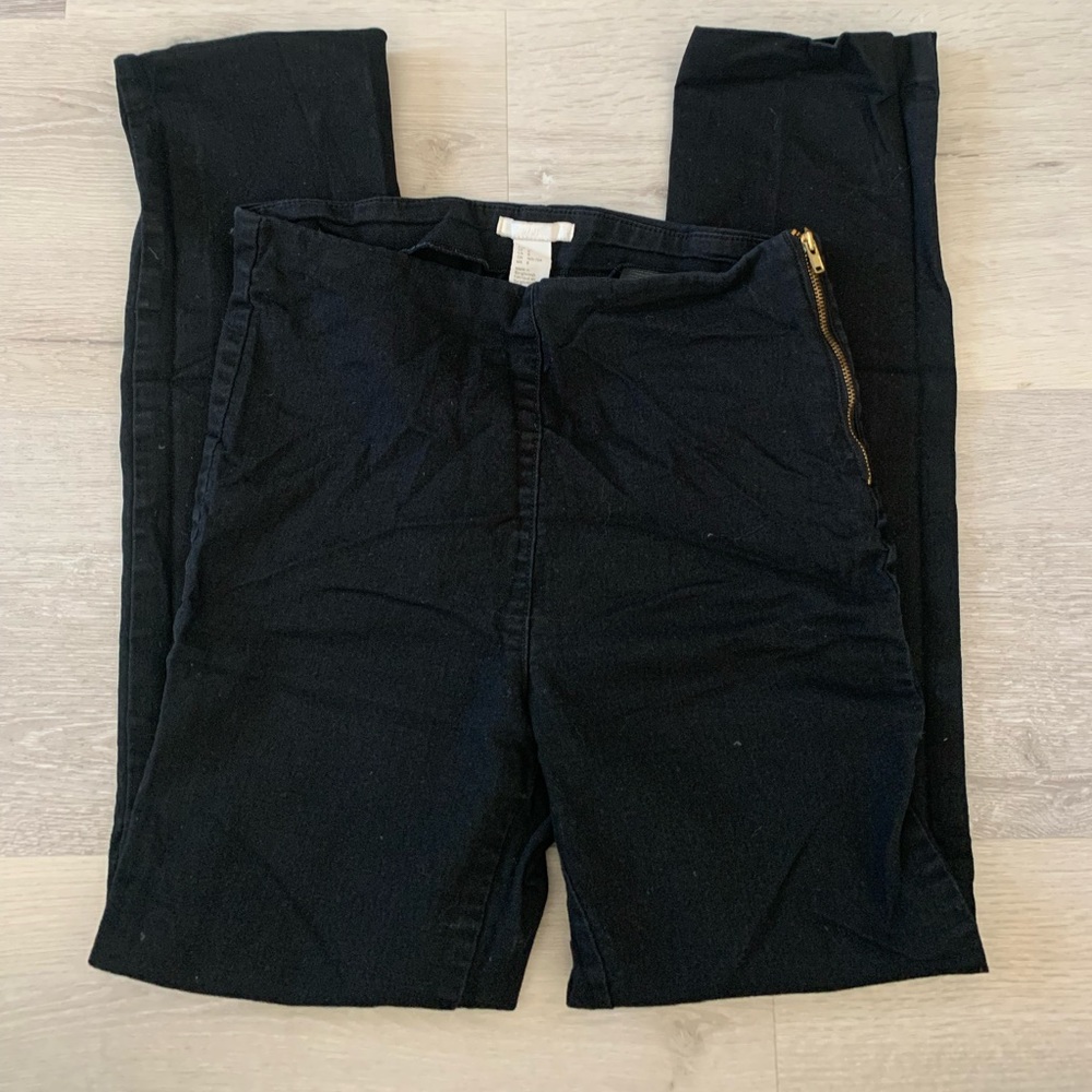 H&M black slacks size 8